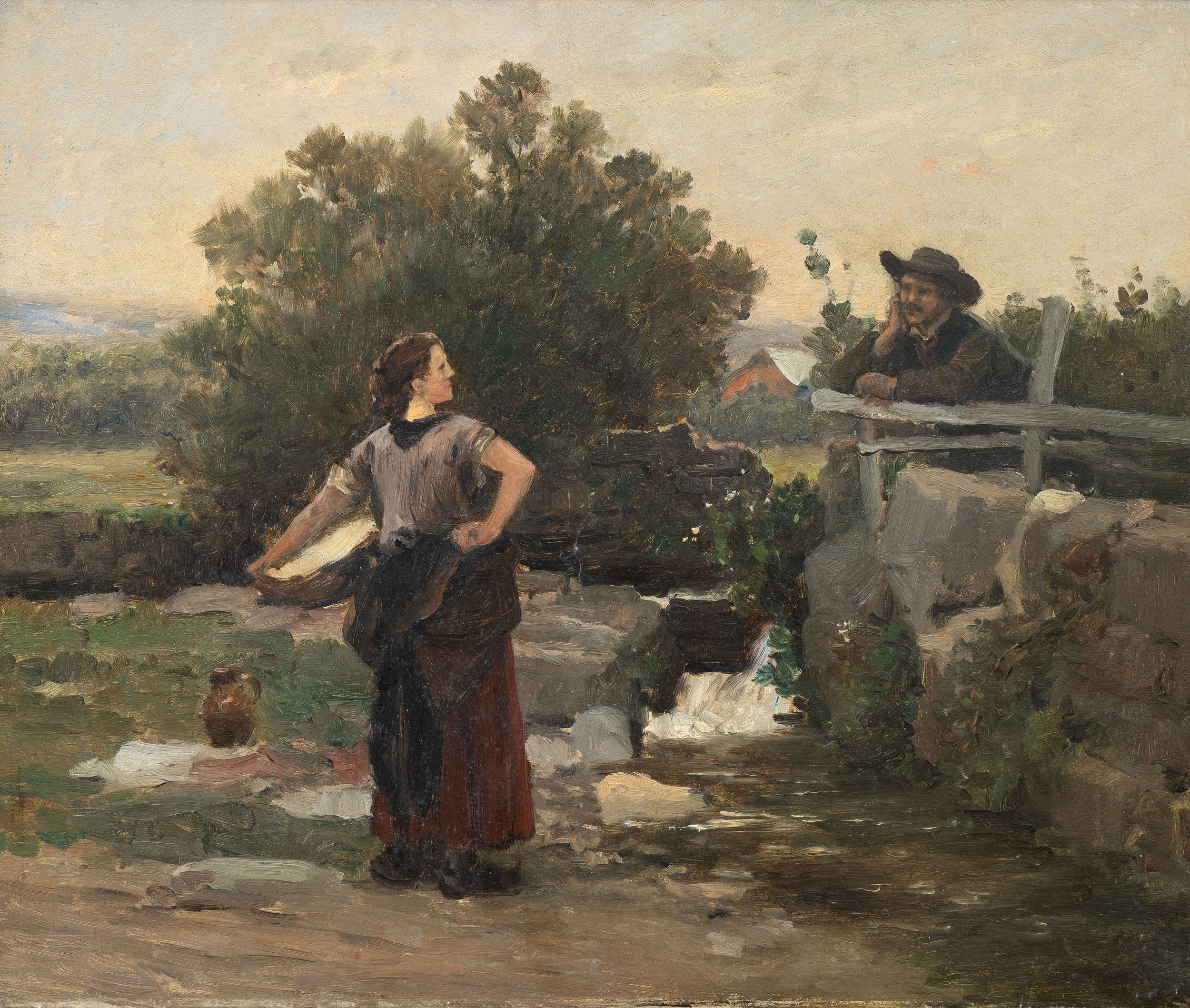 Pradlena a kavalír