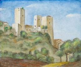 Otakar Kubín - Hrad Caseneuve