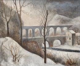 Otakar Kubín - Sisteron in Winter