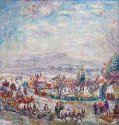 Bohumír Dvorský - Winter Landscape