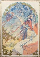 Alfons Mucha - Poster for the 8th All-Sokol Rally