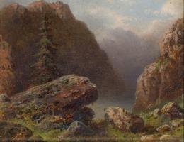 Josef Navrátil - Alpská krajina