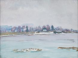 František Kaván - A Pond near Trhová Kamenice