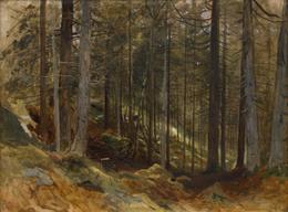 Julius Mařák - Forest Interior