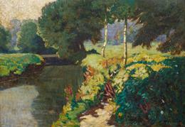 Martin Benka - Morning in Slovácko