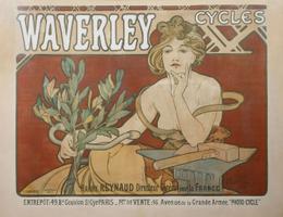 Alfons Mucha - Waverley Cycles