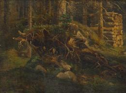 Julius Mařák - Forest Interior