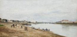Stanislas Lépine - La Seine au Pont de Bercy