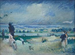 Willi Nowak - Krajina s řekou