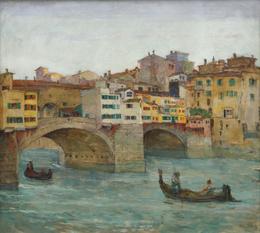 Oldřich Blažíček - Ponte Vecchio in Florence