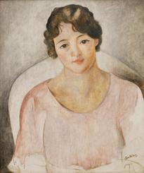 Otakar Kubín - Portrait of a Young Woman