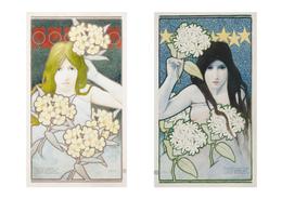 Vojtěch Preissig - Night and Day (Diptych)
