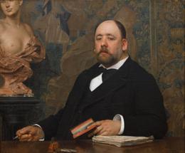 Vojtěch Hynais - Portrait of Dr. Émile Valtat