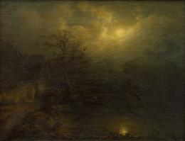 August Bedřich Piepenhagen - In the Moonlight