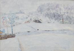 Bohuslav Reynek - Winter Landscape