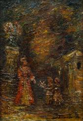 Adolphe Monticelli - Žánrová scéna