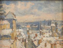 Jan Slavíček - Zimní Praha