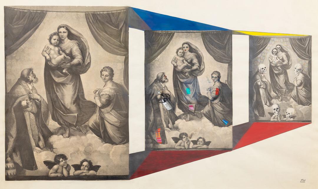 Adolf Hoffmeister - The Sistine Madonna