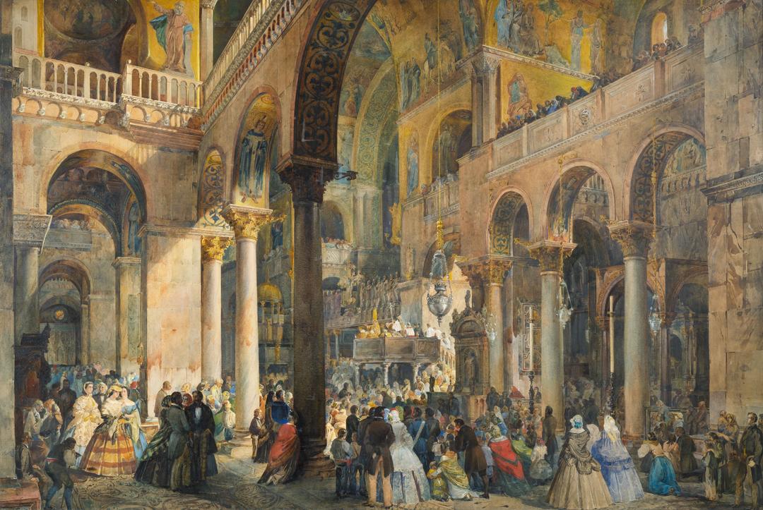 Anonymní autor - In St. Mark’s Basilica