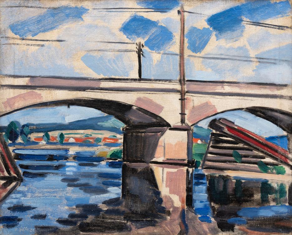 Václav Špála - Bridge in Poříčí nad Sázavou