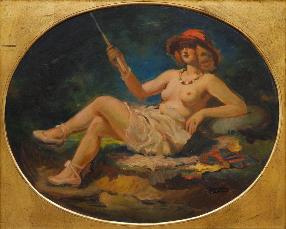František Xaver Naske - Ženský akt
