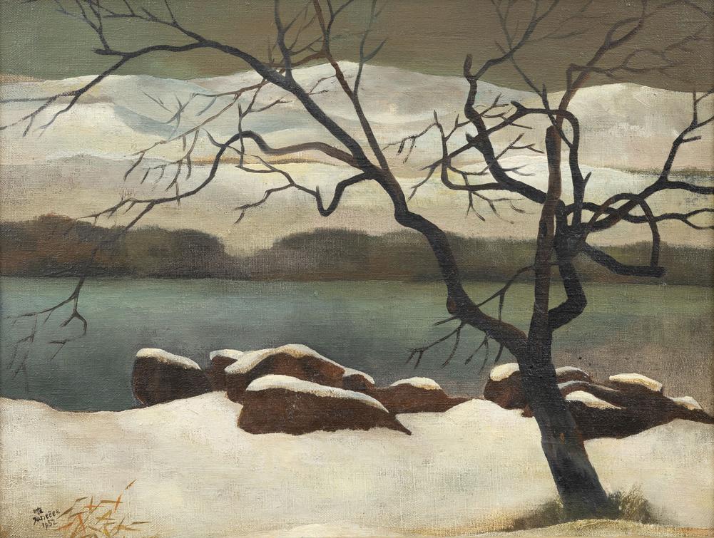 Ota Janeček - Snow-Covered Boulders