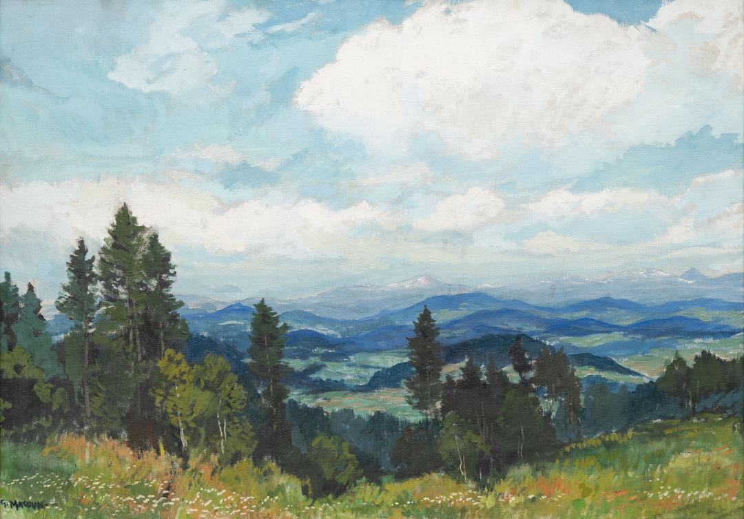Gustav Macoun - Pohled do kraje