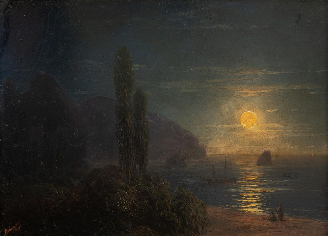 Ivan Konstantinovič Ajvazovskij - Měsíčná noc
