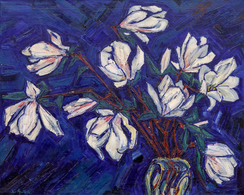 Jan Špála - Kytice magnolií