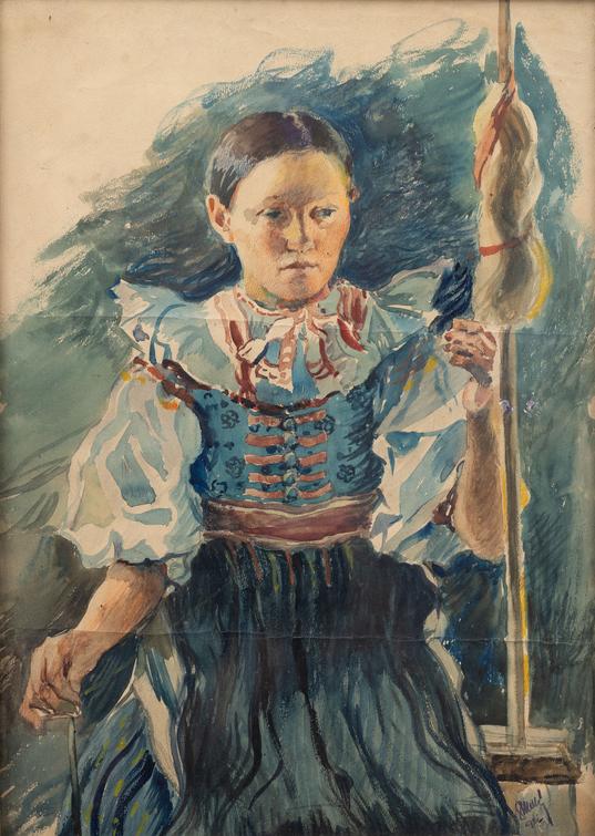 Gustáv Mallý - Přadlenka