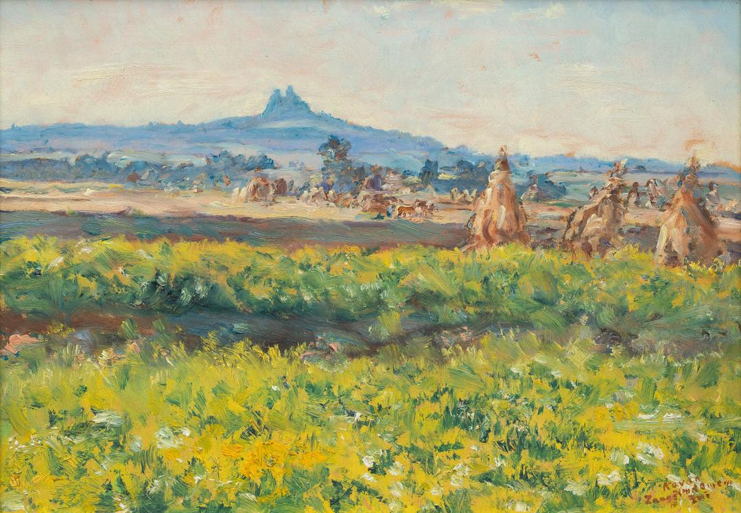 František Kaván - Za naším domem – Žně