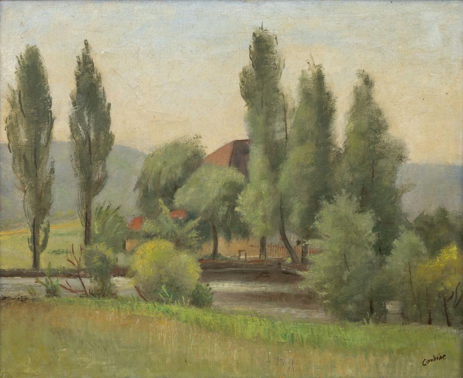 Otakar Kubín - Landscape with a Mill House
