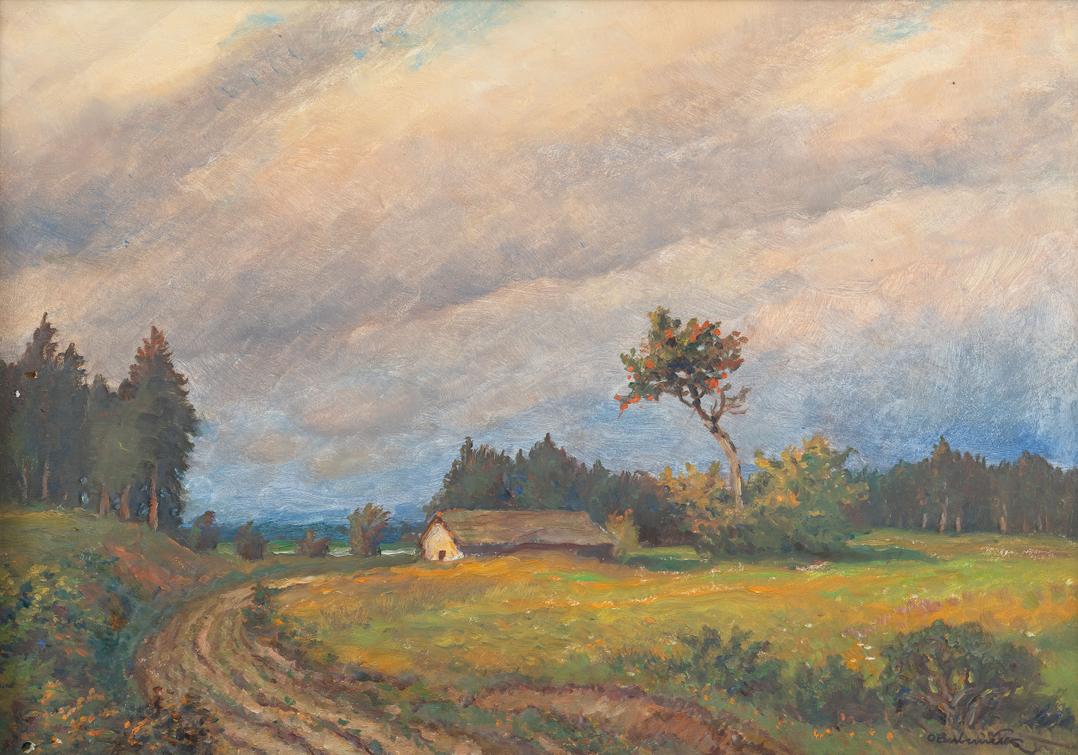 Ota Bubeníček - Podvečerní krajina