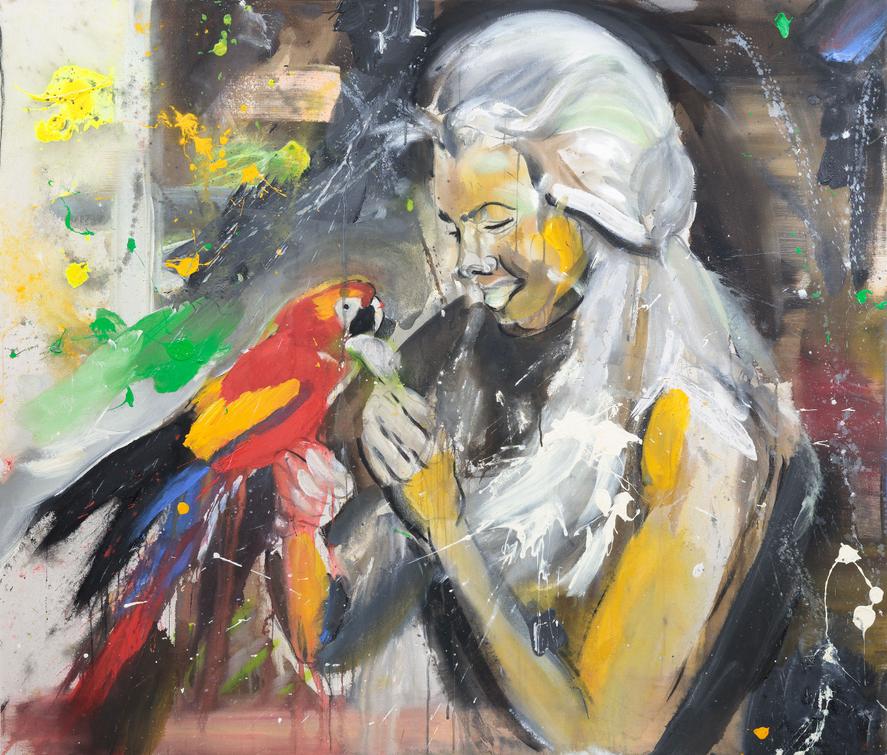 Martin Krajc - Girl with a Bird