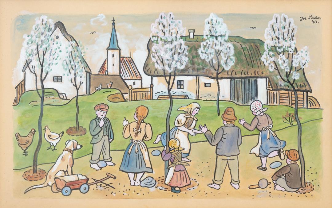 Josef Lada - Children’s Games
