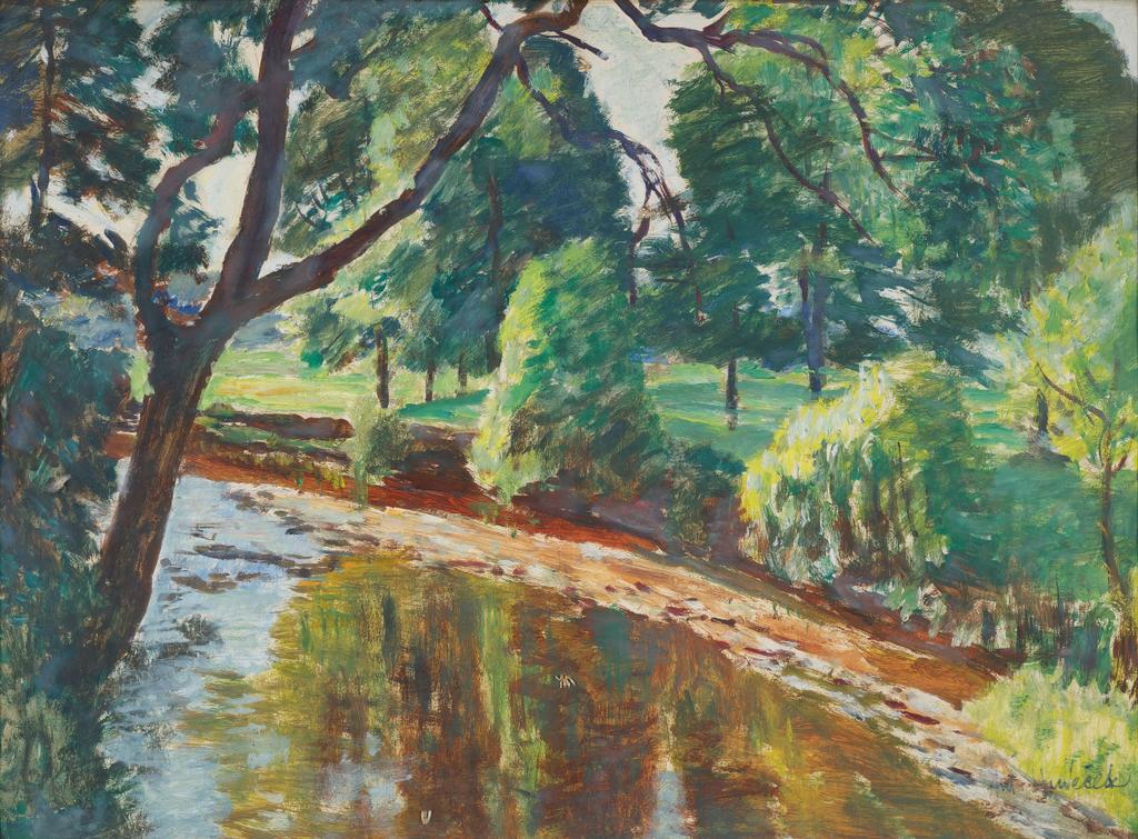 Antonín Hudeček - In the Bend of the River