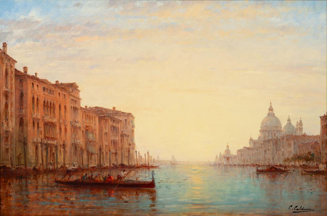 Charles Clément Calderon - Jitro nad Canalem Grande