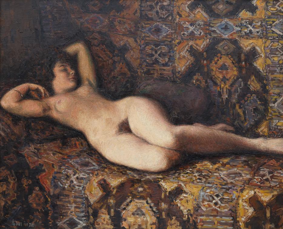 František Líbal - Reclining Nude