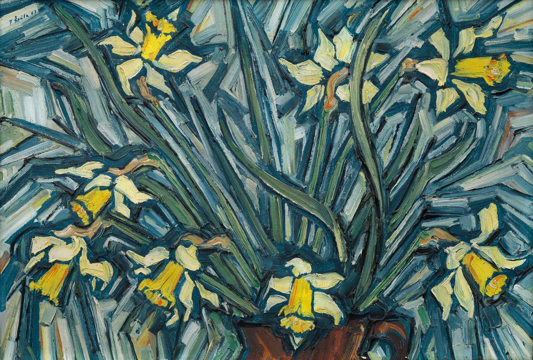 Jan Špála - Žluté narcisy