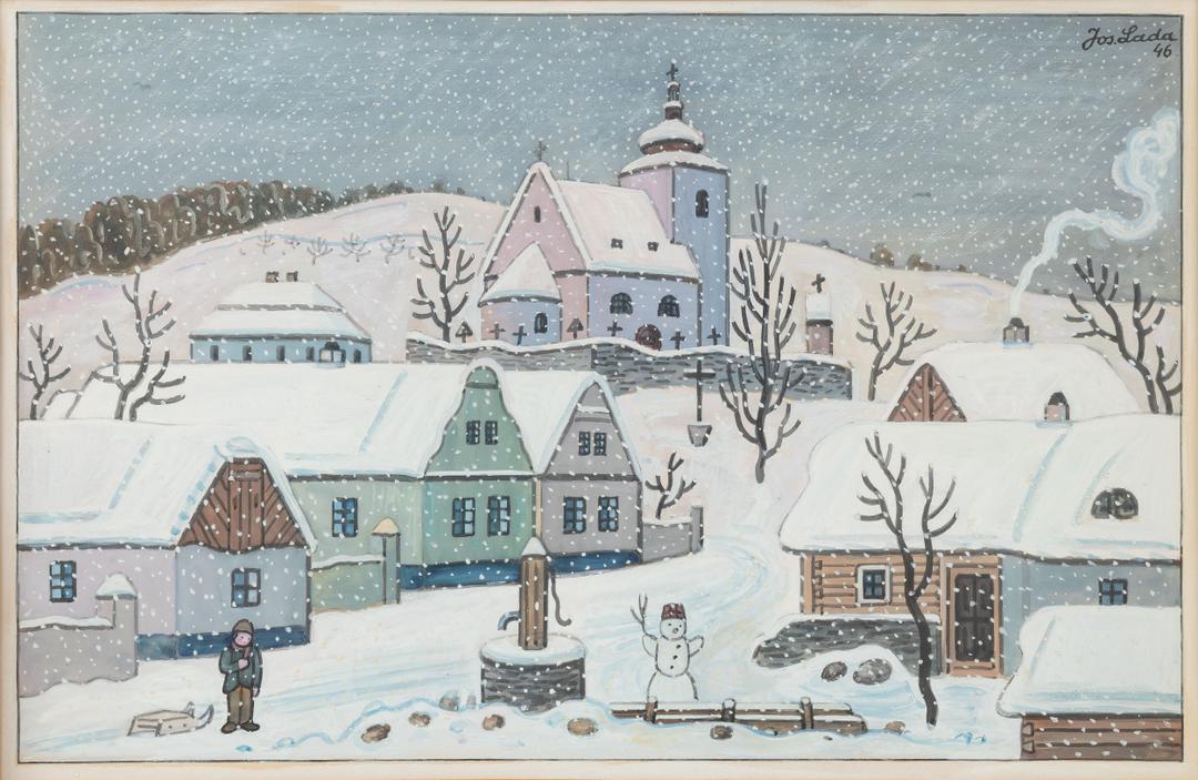 Josef Lada - Winter