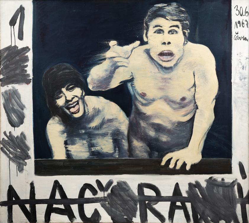 Jiří Načeradský - V okně I (Běžící)