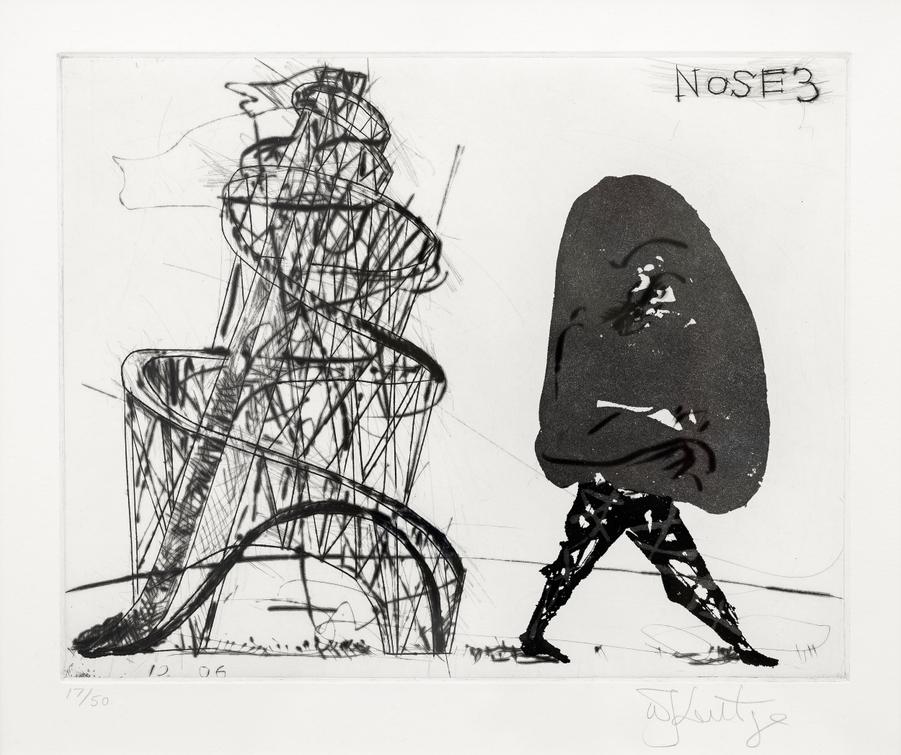 William Kentridge - Nose 3 (Tatlin's Ghost)