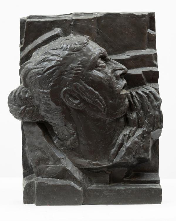 Emile Antoine Bourdelle - Zděšení (Hlava bojovníka)