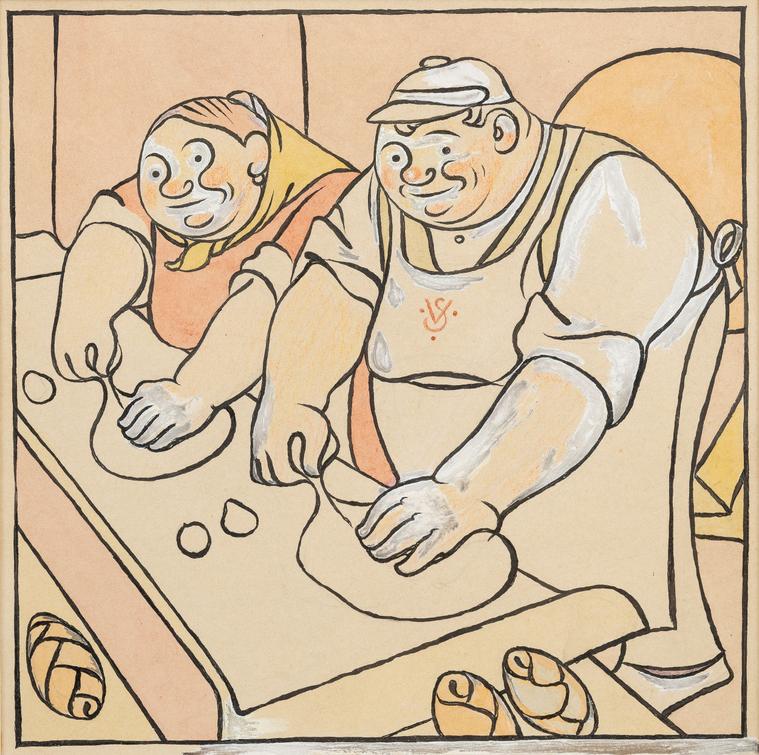 Josef Lada - Pekař