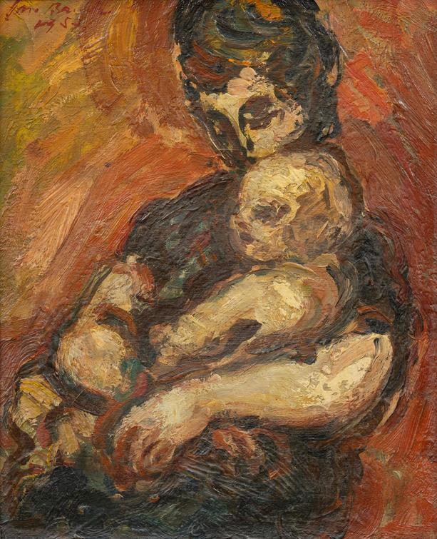Jan Bauch - Matka s dítětem