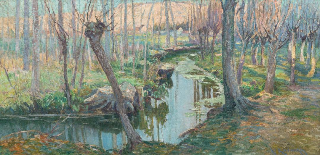 Václav Radimský - Stream near Giverny