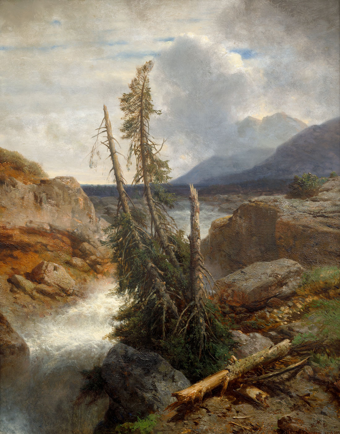 č. 165 Horský vodopád Albert August Zimmermann Artslimit