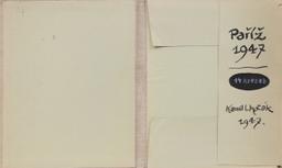Kamil Lhoták - Paris 47 (set of 14 drawings) - Photo 6
