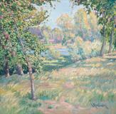 Václav Radimský - Late Summer Landscape - Photo 1