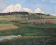 Bohuslav Dvořák - Landscape from the Giant Mountains Foothills - Photo 1